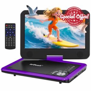 ieGeek 12.5" Portable DVD Player