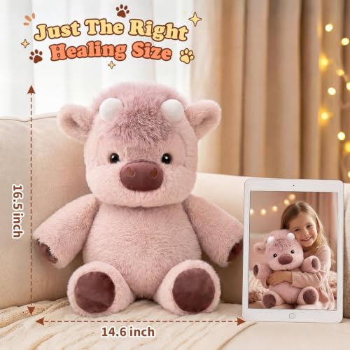 42cm Soft Highland Cattle Stuffed Animal for Kids