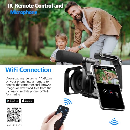 3" 270° Touchscreen IR Night Vision Camcorder