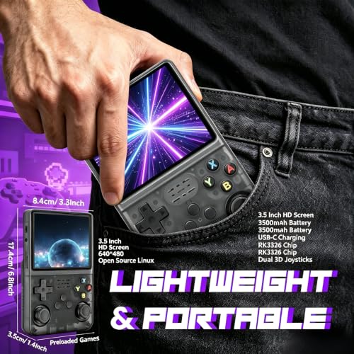 Retro Game Console with 128GB TF Card