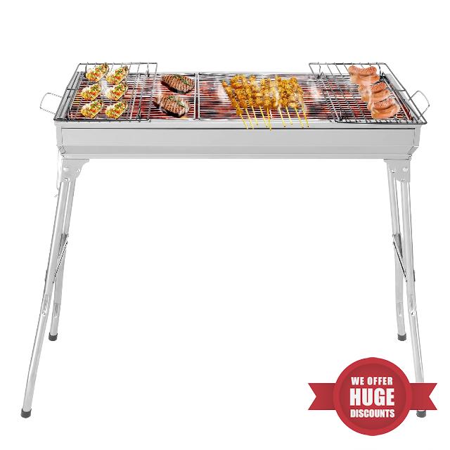 ROVSON Portable Stainless Steel BBQ Grill