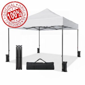 Aoxun 3x3m Pop Up Gazebo Heavy Duty Waterproof Outdoor Market Tent White                                                          Aoxun 3m x 3m gazebo