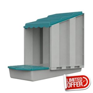 Chicken Coop Nesting Boxes - 2 Pack Duck Nesting Outdoor Hen House
