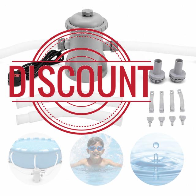 330 GPH Pool Filter Pump Above Ground Swimming Pool