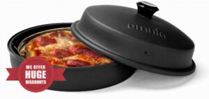 Omnia® Stovetop Portable Pizza Oven                                                          Portable Pizza Oven for Motorhome