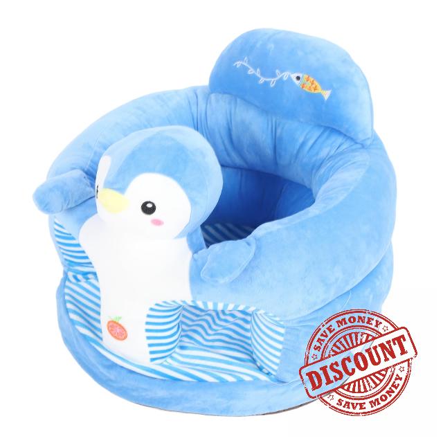 Baby Support Sofa Chair Safe Comfortable Cartoon Infant Plush Seat for Correct Sitting Habits Indoor Outdoor Use (Type 3)