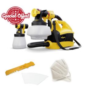 WAGNER Universal Sprayer W 690 FLEXiO - Electric Paint Sprayer for Wall & Ceiling/Wood & Metal paint - interior and exterior usage