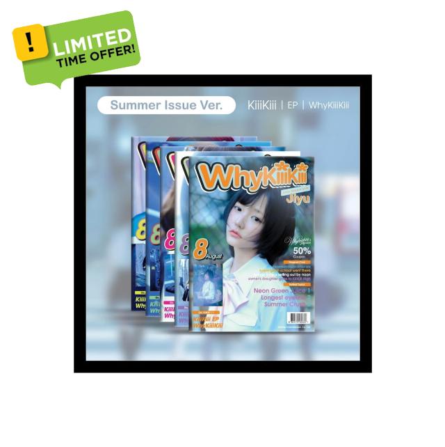 KiiiKiii - WhyKiiiKiii EP Album (SUMMER ISSUE Random ver.)