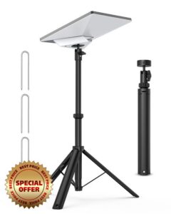 Starlink Mini Tripod Stand Mount for All Starlink Mini Models | Portable Starlink Mini Tripod Stand Mount with 360° Tripod Adapter & Stakes for Outdoor