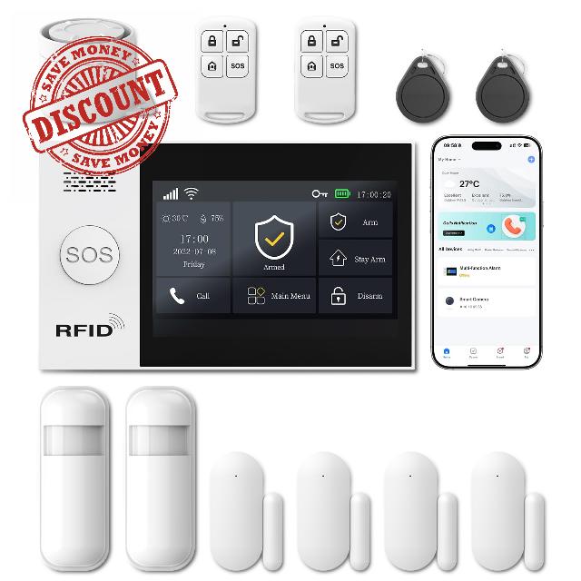 LWOHSI Wireless Alarm System for Home Security