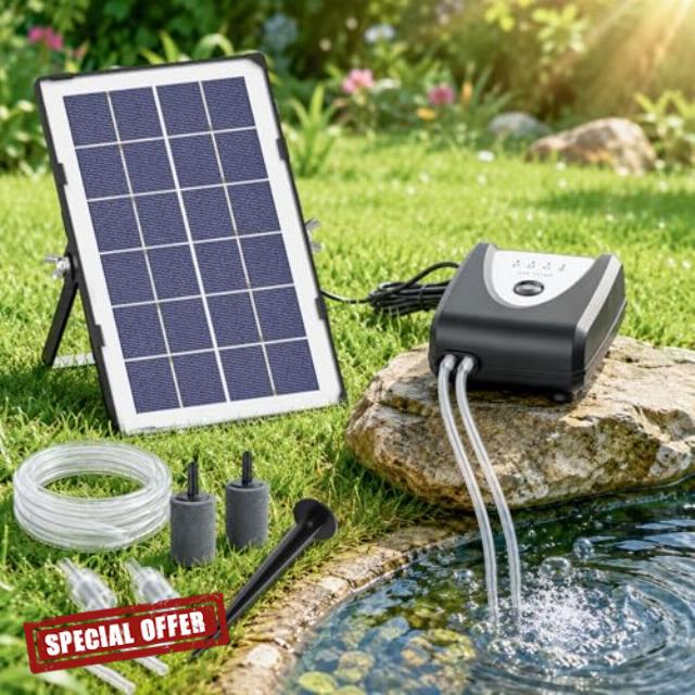 Pawfly 3.5 W Solar Pond Aerator