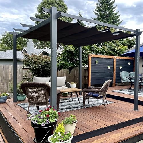 Retractable Shade for Flexible Sun Coverage
