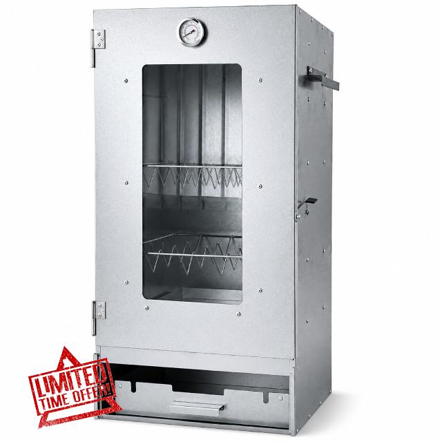 Smoker Oven 80 cm Smoker Cabinet Hot Smoking Cold Smoking Complete Smoker                                                          Smoker including accessories