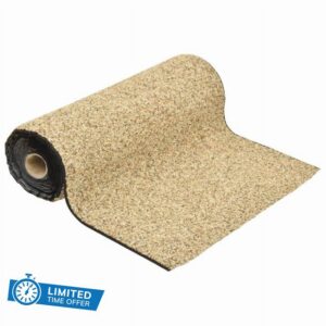 Modern Natural Gravel Mat Roll