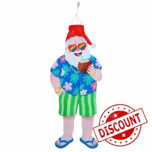 Beach Old Man Windsock – Summer Wind Socks for Outside