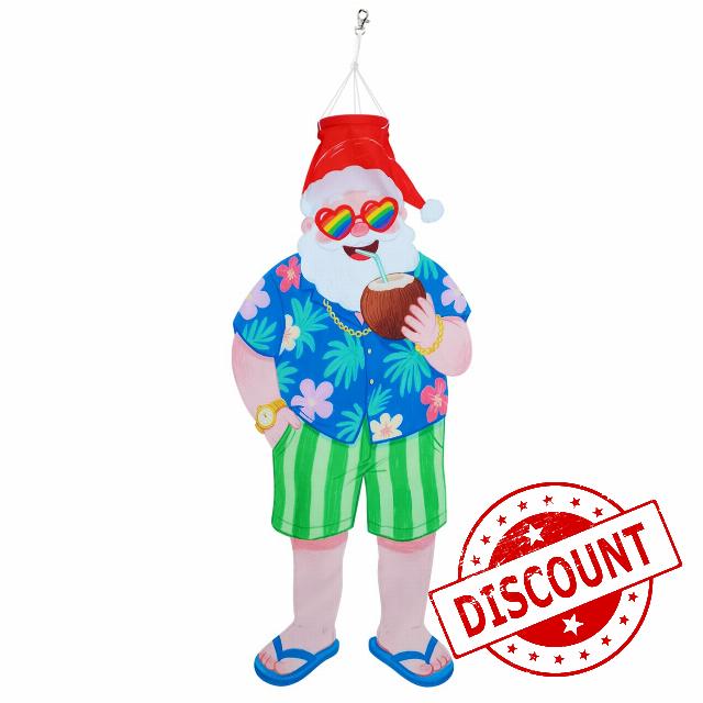 Beach Old Man Windsock – Summer Wind Socks for Outside