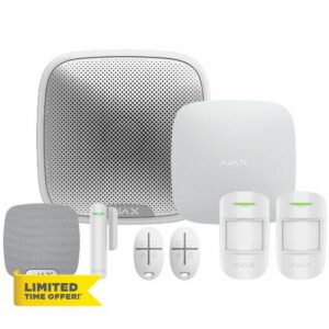 AJAX Systems Smart Wireless Alarm KIT – Ready to Install Pet-Friendly Home & Office Security Kit with Motion Sensors