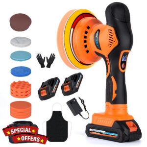 Protmex Cordless Car Buffer Polisher