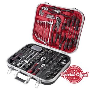 Sealey Mechanic's Tool Kit 144pc - AK7980 - Red