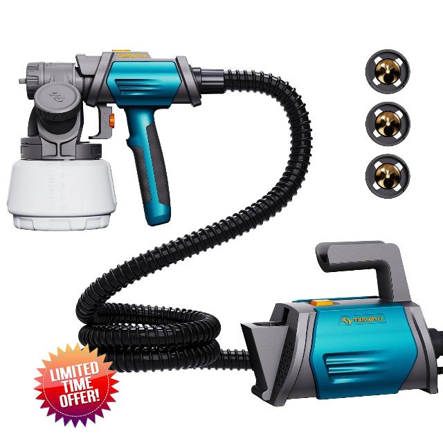 Tilswall Electric HVLP Paint Sprayer Shark800