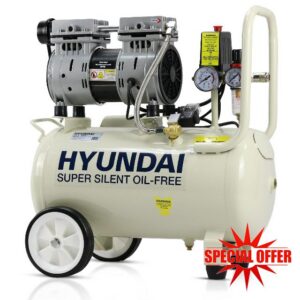 Hyundai 24L Oil-Free Low Noise Air Compressor