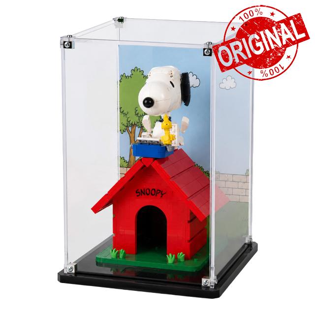 Acrylic Display Case compatible with LEGO® Ideas: Peanuts: Snoopy's Doghouse (21368)