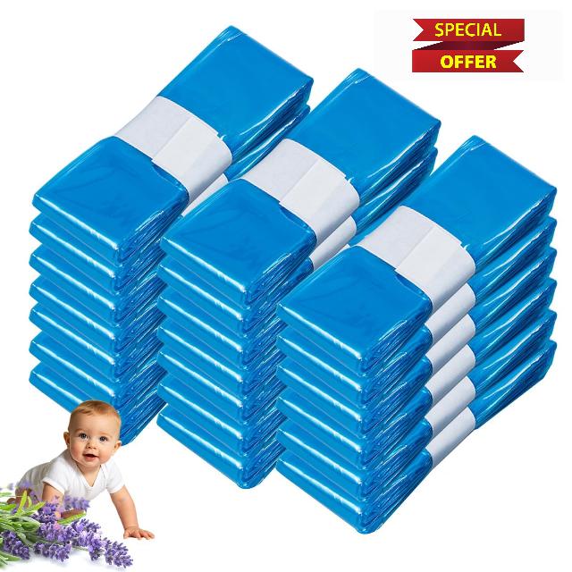 20Pack Nappy Bin Refills 4.5m Diaper Bin Pail Disposal Bags Nappy Bin Refill Bags Compatible with Tommee Tippee