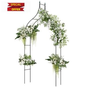 TANGZON Metal Garden Arch