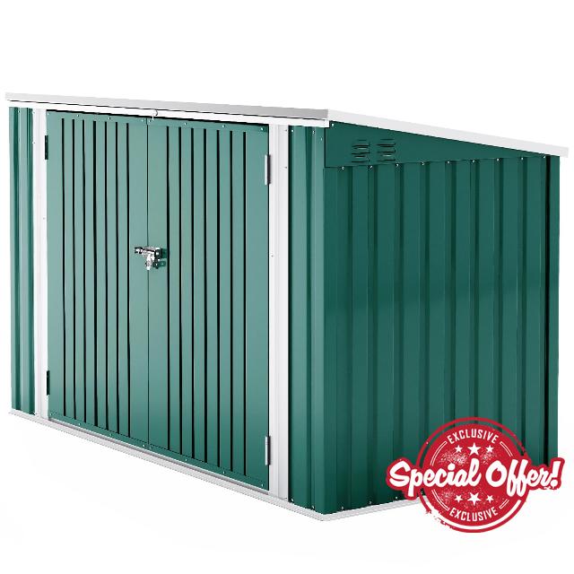 XEMQENER Lockable Garden Storage Shed