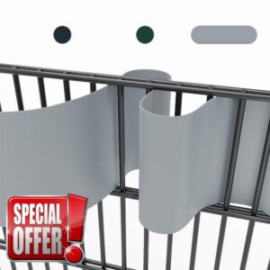 Fence Privacy Screen Strips Hard PVC Garden Screening 0.19x2.5m Garden Fence Stripe Roll Opaque Decorative UV Resistant Double Rod Mats for Deck Balcony Patio