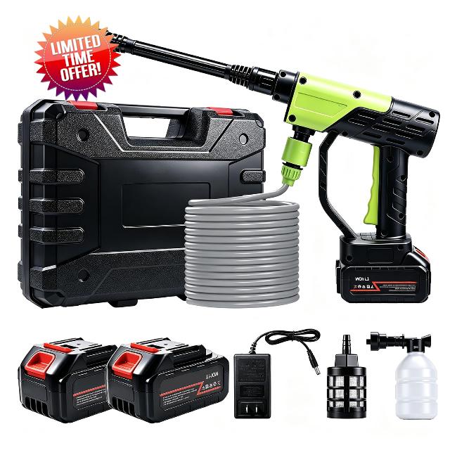 Portable Cordless Pressure Washer