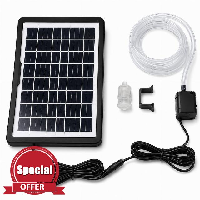 Solar Submersible Water Pump with Adjustable Bracket