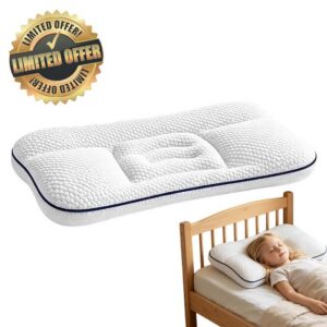 Child Pillows for Sleeping - Breathable Double-Sided Kids Sleeping Pillow | Kids Neck Support Pillow