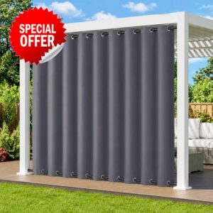 100x96" Waterproof Garden Curtains