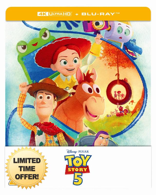 Disney Pixar's Toy Story 5 Steelbook 4K Ultra HD &