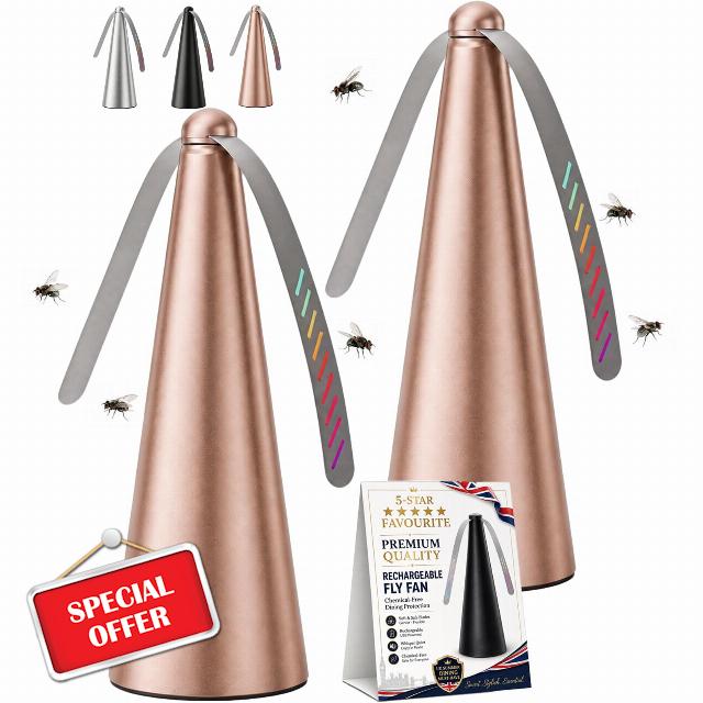 USB Rechargeable Fly Repellent Fan