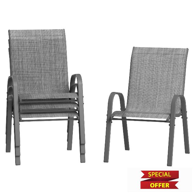Amopatio Garden Chairs Set of 4