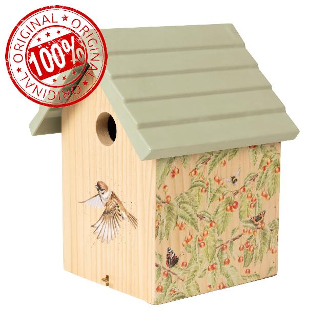Wrendale Designs Sparrow Bird House 32mm (Sparrow Bird House 32mm)
