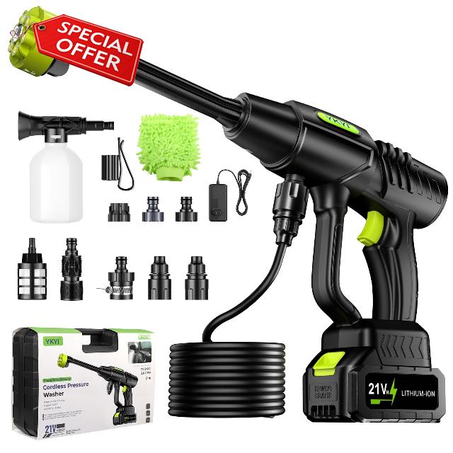 YKYI Cordless Pressure Washer