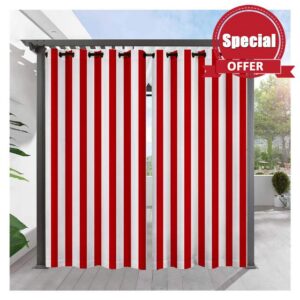 Patio Privacy Curtains Waterproof Outdoor