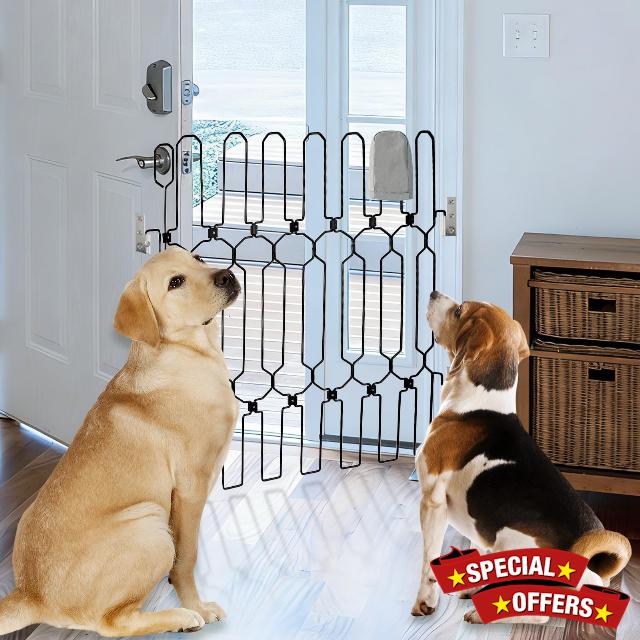 Retractable Pet Gate for Front Door