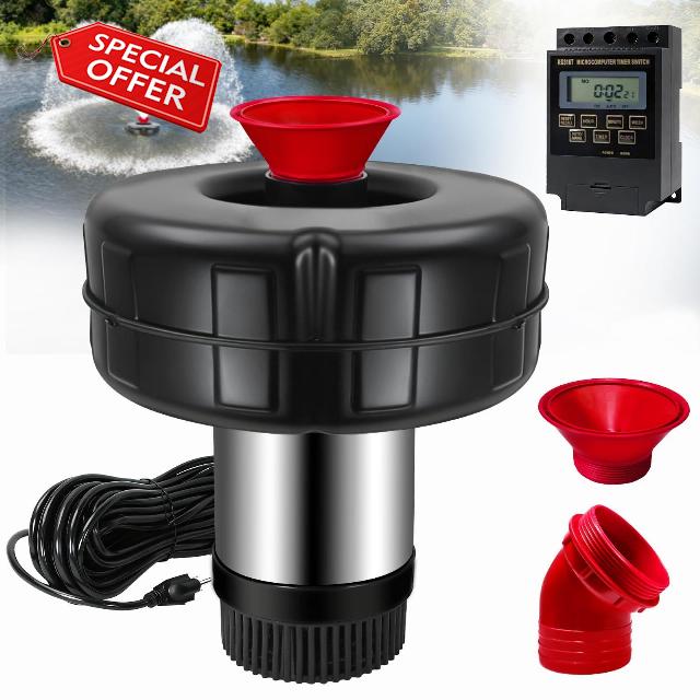 15000 GPH Pond Fountain Aerator - 750W (1HP)