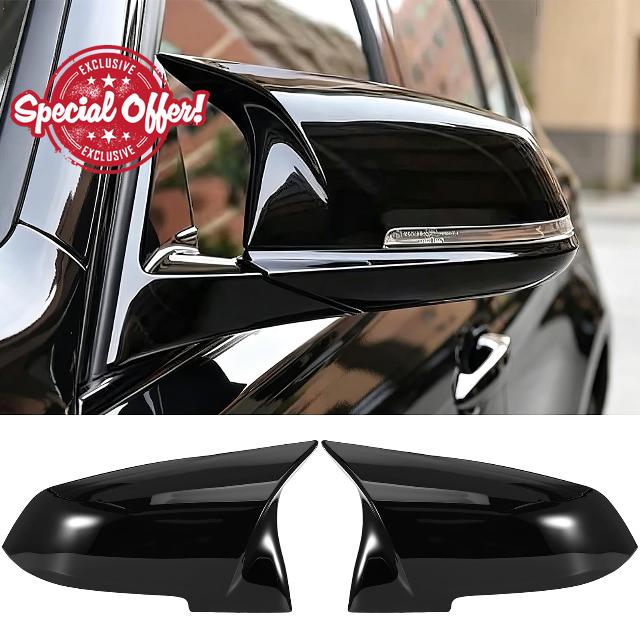 BMW Wing M Style Mirror Covers Gloss Black ABS