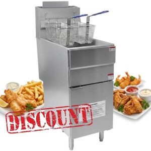 28L Commercial Floor-Standing Gas Fryer