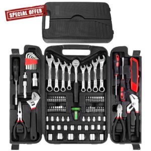TLGREEN 95 Piece Socket Spanner Tool Kit Set