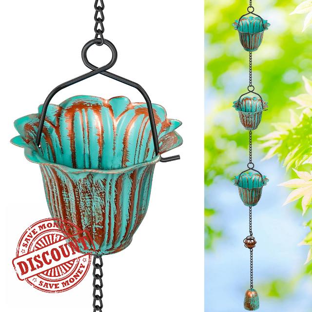 Rain Chains for Outside