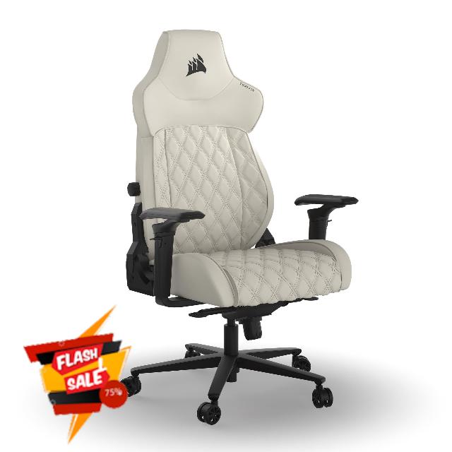 CORSAIR TC500 LUXE Gaming Chair – Premium Breathable Fabric – Wide Seat – 5-Way Adjustable Armrests – Adjustable Built-In Lumbar Support – 90-135 Degree Recline – Fros