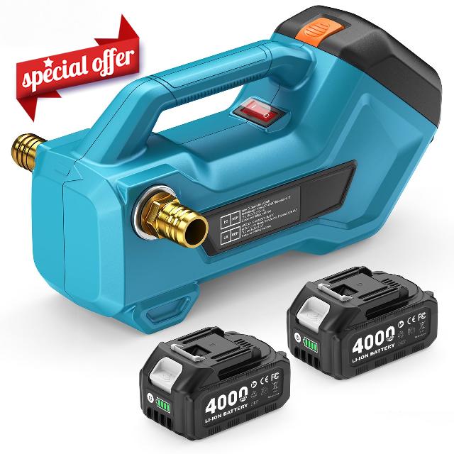 SEESII Cordless Transfer Pump for Water/Diesel