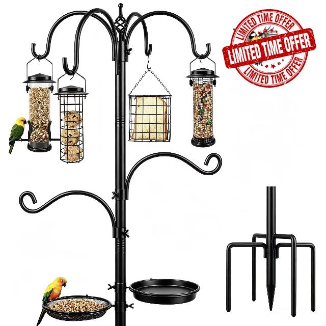 Bird Feeders Hanging Station