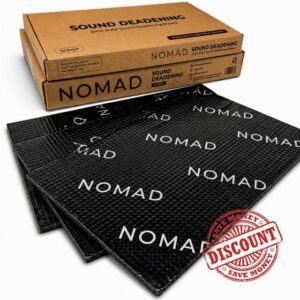 NOMAD Sound Deadening 20 Sheets Car Van Campervan